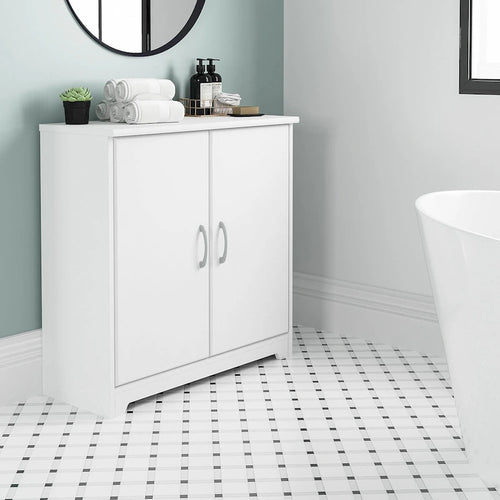 Cabot Small Bathroom Storage Cabinet with Doors by  