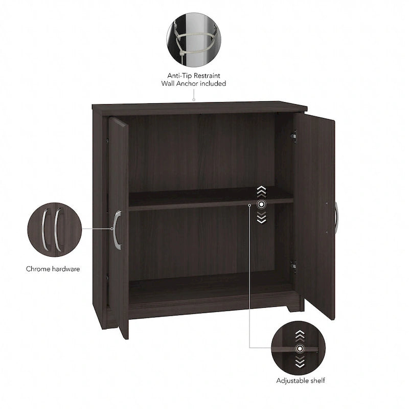 Cabot Mobiletto salvaspazio da bagno con ante di