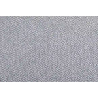 Poltroncina girevole moderna blu chiaro da 77 cm con base rotonda in legno massello marrone