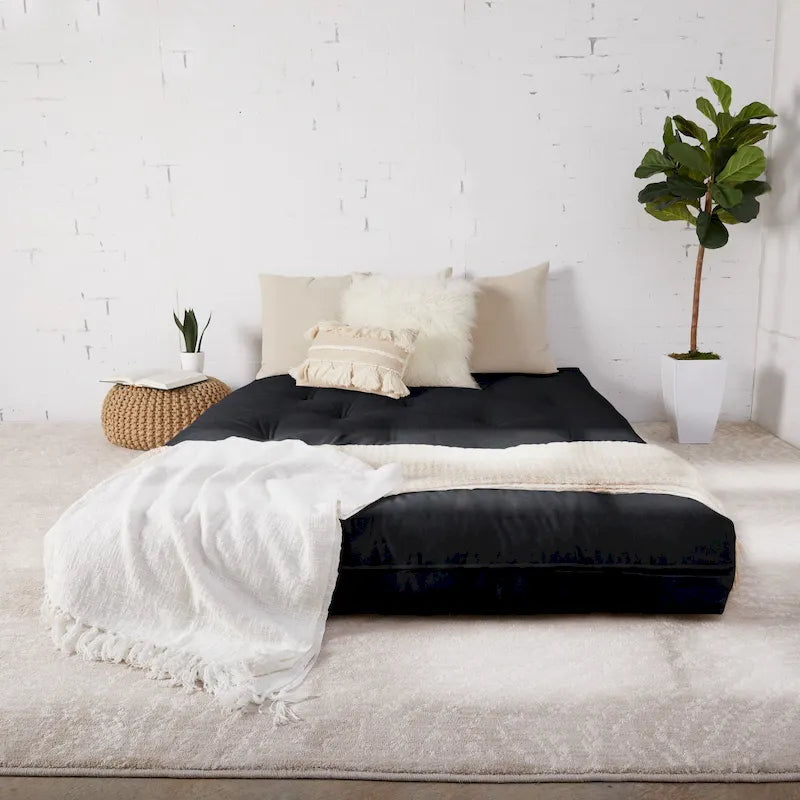 Materasso futon matrimoniale da 25,4 cm (solo materasso)