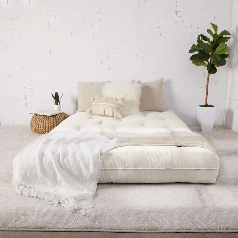 Materasso futon matrimoniale da 25,4 cm (solo materasso)