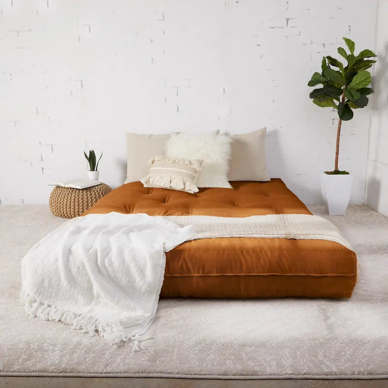 Materasso futon matrimoniale da 25,4 cm (solo materasso)