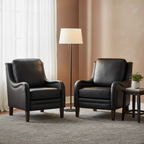 Pascual Poltrona da Salotto Comfy Set da 2 con Gambe in Legno Massello