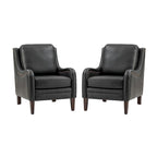 Pascual Poltrona da Salotto Comfy Set da 2 con Gambe in Legno Massello