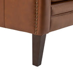 Pascual Poltrona da Salotto Comfy Set da 2 con Gambe in Legno Massello