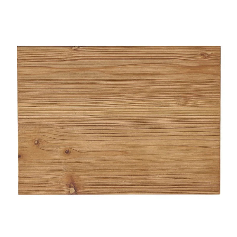 Tavolini impilabili Darlah in legno di abete e metallo in stile industriale moderno (Set di 3) by