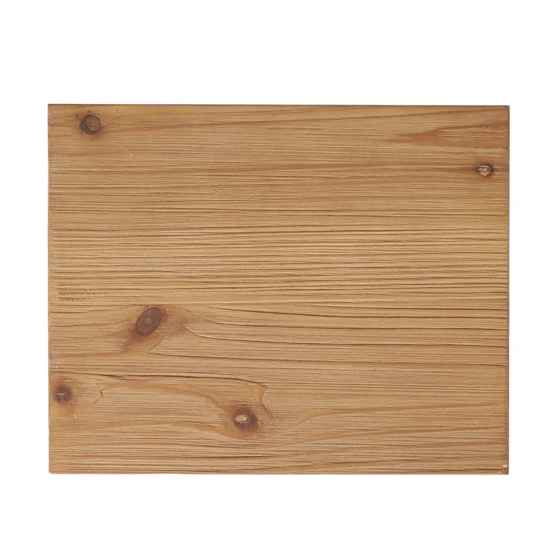 Tavolini impilabili Darlah in legno di abete e metallo in stile industriale moderno (Set di 3) by