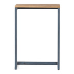 Tavolini impilabili Darlah in legno di abete e metallo in stile industriale moderno (Set di 3) by