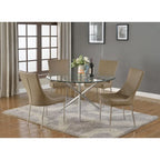 Somette Patty Sedia da pranzo di design, set da 2