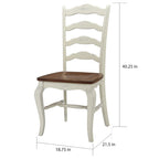 Sedia da pranzo 2 pezzi Southerndown