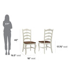Sedia da pranzo 2 pezzi Southerndown
