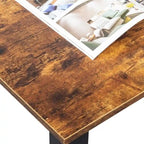 Scrivania per computer in legno stile semplice