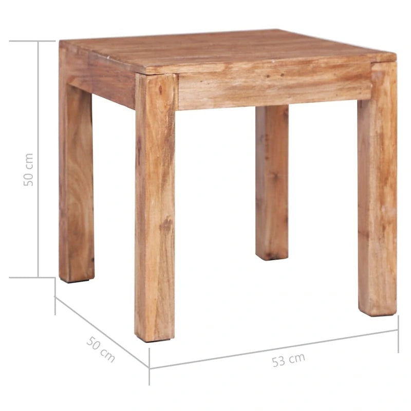 Tavolino da Salotto in Legno Massello Riciclato
