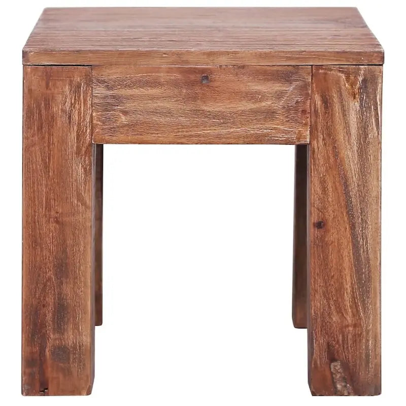 Tavolino da Salotto in Legno Massello Riciclato