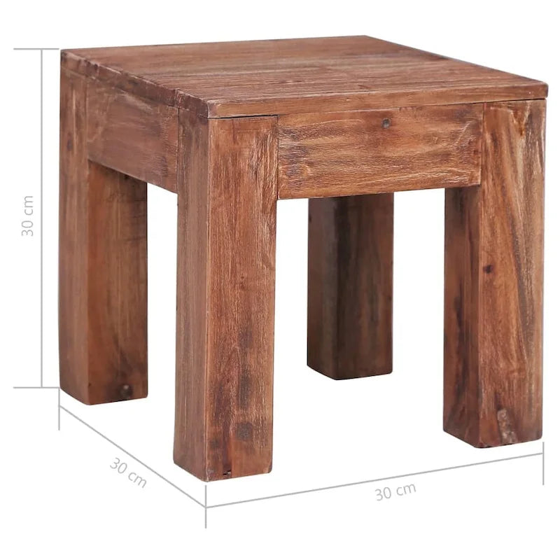 Tavolino da Salotto in Legno Massello Riciclato