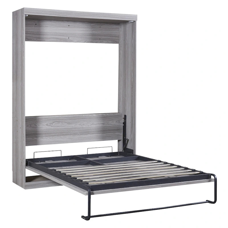 Wood Murphy Bed can be Folded into a Cabinet