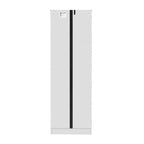 Mobile Contenitore Alto con 8 Ante e 4 Ripiani, Armadietto a Muro per Soggiorno, Cucina, Ufficio, Camera da Letto, Bagno