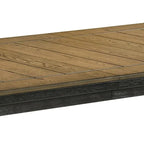 Tavolo da pranzo Woodlands ad altezza bancone, 152-198 cm, allungabile, legno marrone