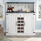 Mobile da bar a buffet in legno stile rustico da 47 pollici