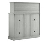 Mobile da bar a buffet in legno stile rustico da 47 pollici
