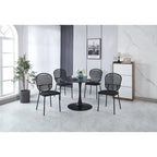 Sedia Sennit, Set da 4, Sedia da Pranzo, Sedia da Caffè, Adatta per Sala da Pranzo, Salotto