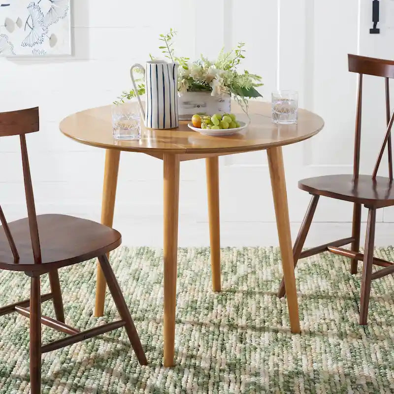 Tavolo da Pranzo Rotondo Pieghevole Geoff di SAFAVIEH - 35 P x 35 L x 29 A - 35Px35Lx29A