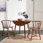 Tavolo da Pranzo Rotondo Pieghevole Geoff di SAFAVIEH - 35 P x 35 L x 29 A - 35Px35Lx29A