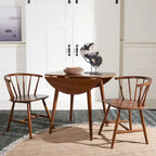Tavolo da Pranzo Rotondo Pieghevole Geoff di SAFAVIEH - 35 P x 35 L x 29 A - 35Px35Lx29A