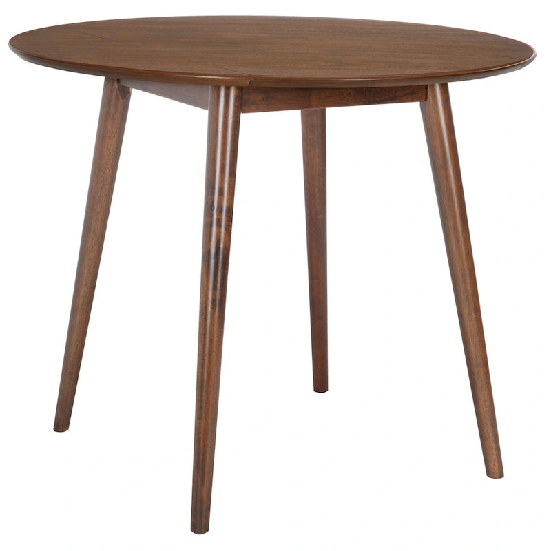 Tavolo da Pranzo Rotondo Pieghevole Geoff di SAFAVIEH - 35 P x 35 L x 29 A - 35Px35Lx29A